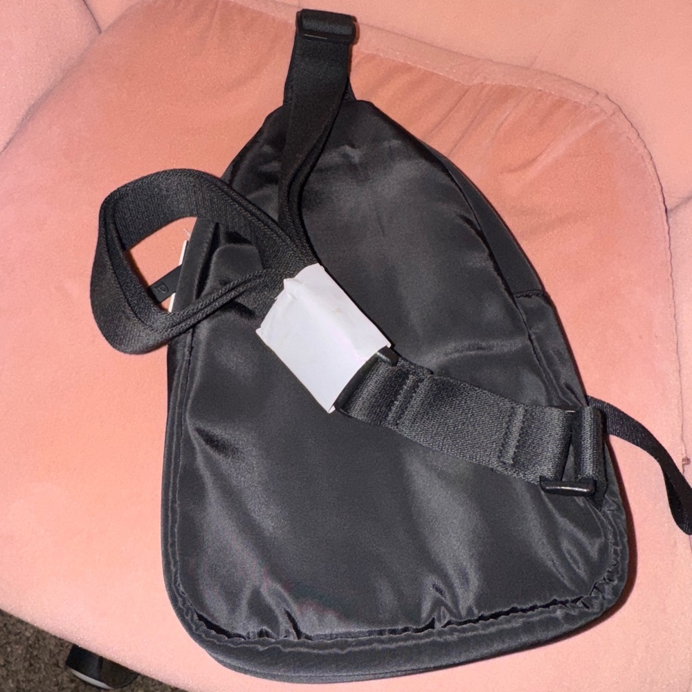Victoria's Secret Black Belt Bag with Durable Design